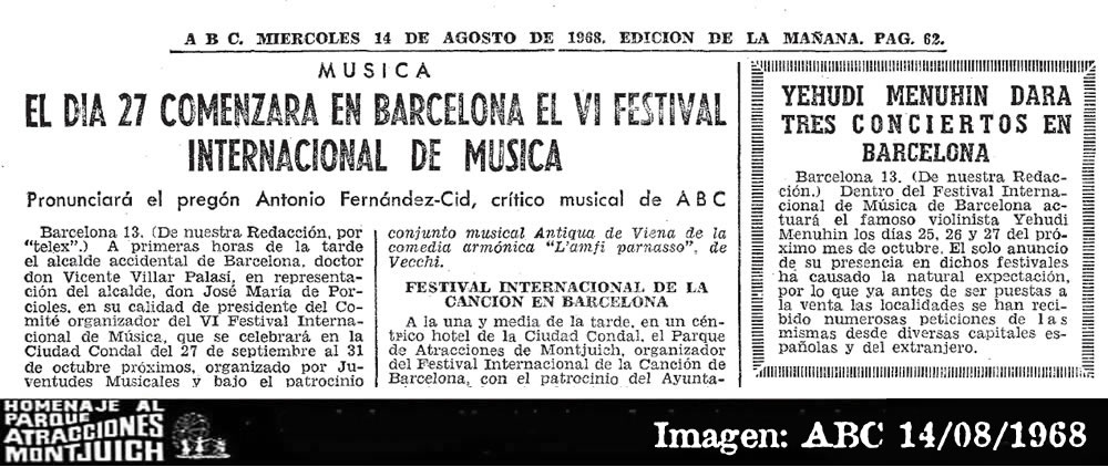 VI Festival Internacional de Música