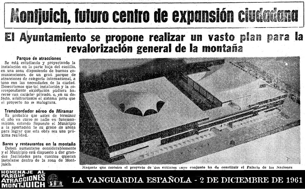 Montjuich, futuro centro de expansión ciudadana