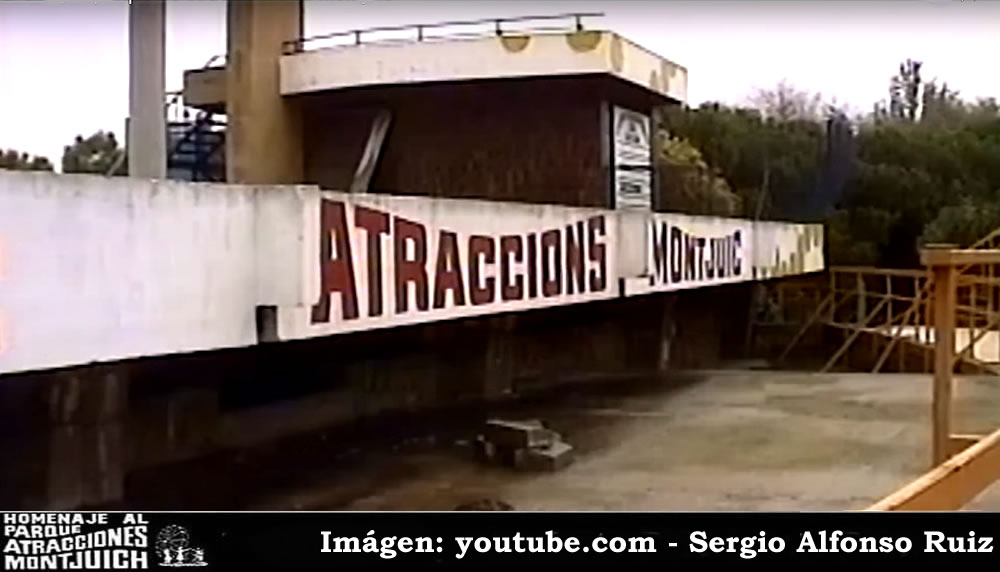 El antiguo parque de atracciones de Montjuïc