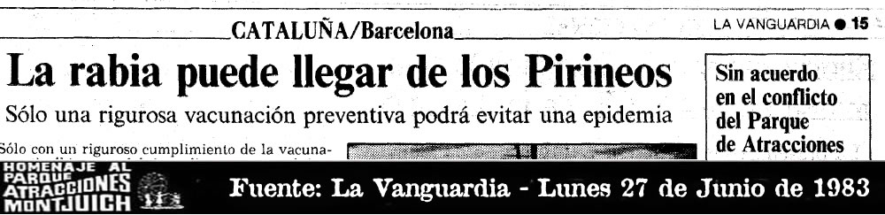 Sin acuerdo en el conflicto del Parque de Atracciones