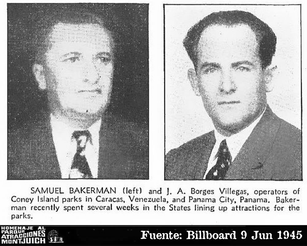 Samuel Bakerman y J.A. Borges Villegas