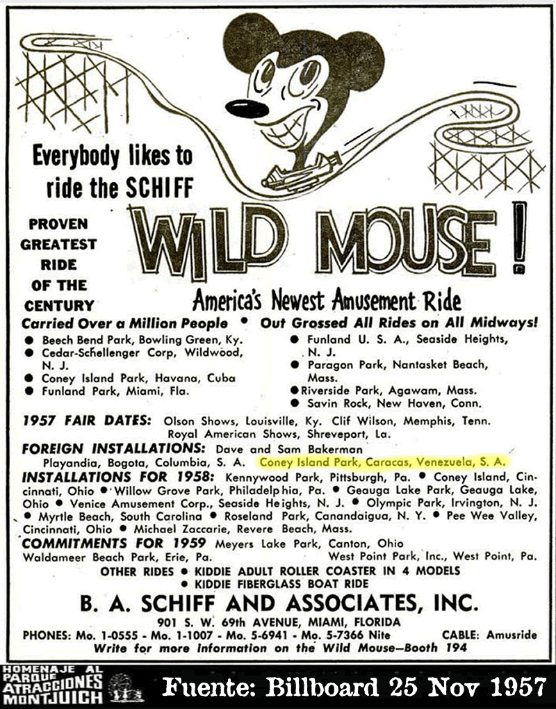 Wild Mouse - B.A. Schiff and Associates, inc