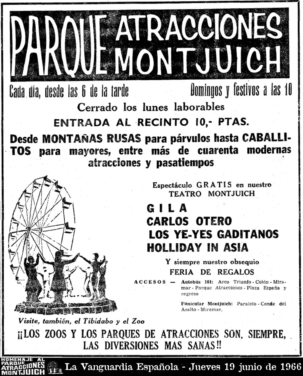 1966: El precio de un día en el parque