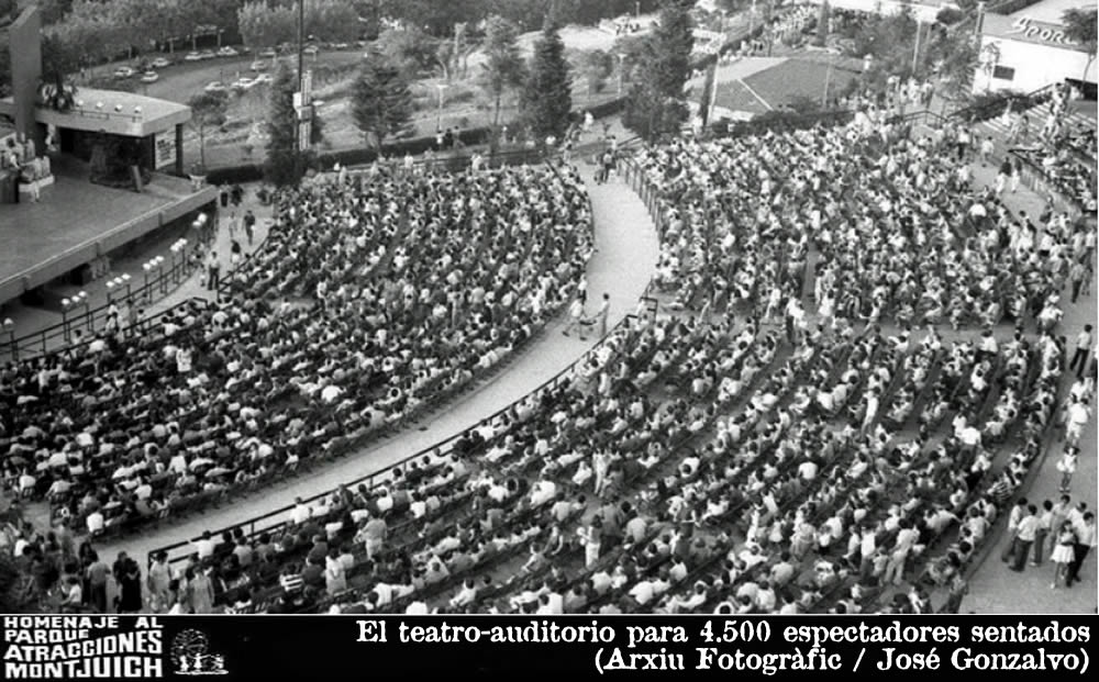 El teatro-auditorio para 4.500 espectadores sentados 