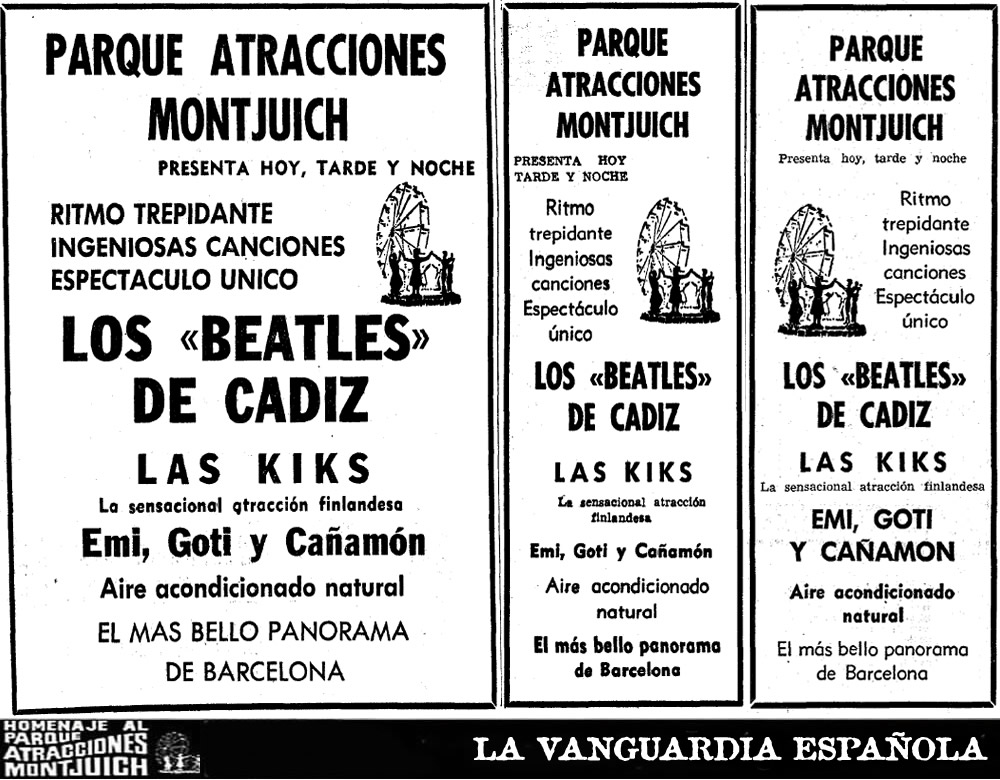 Las Kiks en Parque de Atracciones de Montjuic