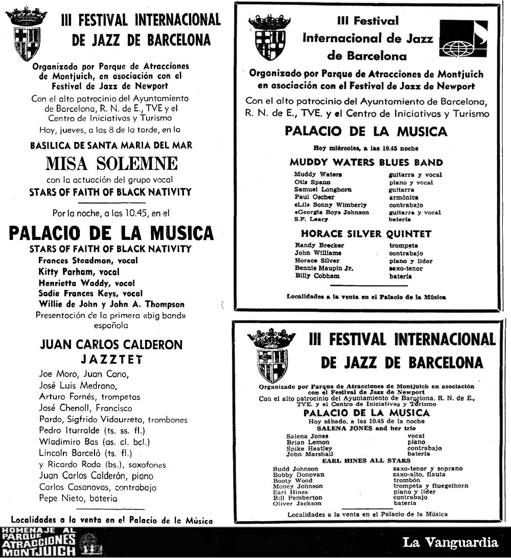 3 Festival Internacional de Jazz de Barcelona 1968