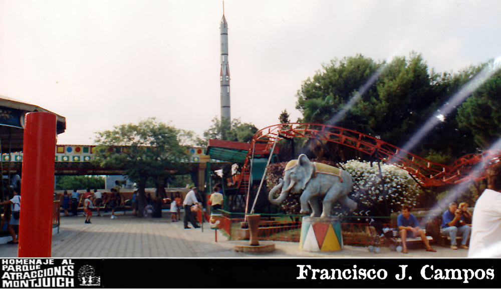 Zona Infantil del Parque de Atracciones de Montjuic